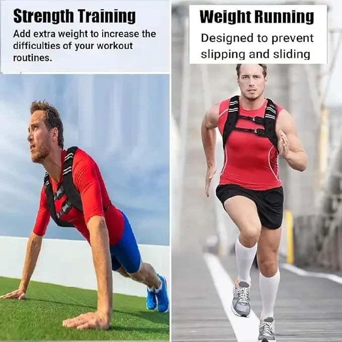Adjustable Weighted Training Vest